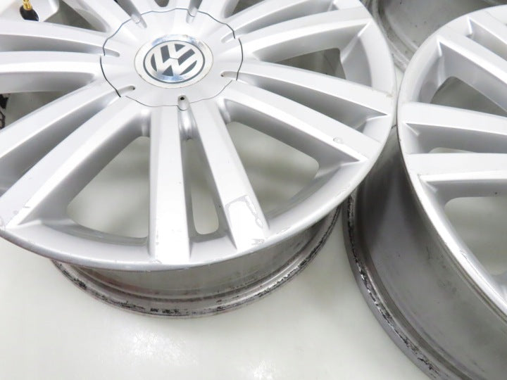 4x Alufelge 17 Zoll 7.0" 5x112 47ET Silber 1T0601025F VW Passat Touran Caddy I FEL1349932533dj