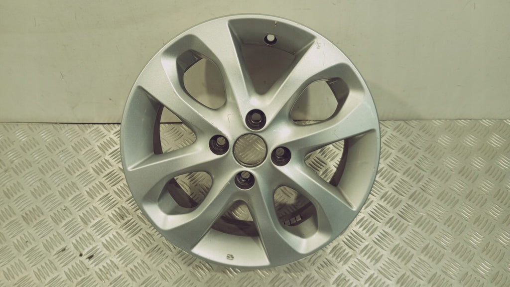 1x Alufelge 15 Zoll 5.5" 4x110 50ET 3HM1ACC1434 Nissan Micra I K12 Rim Wheel FEL9932357510et