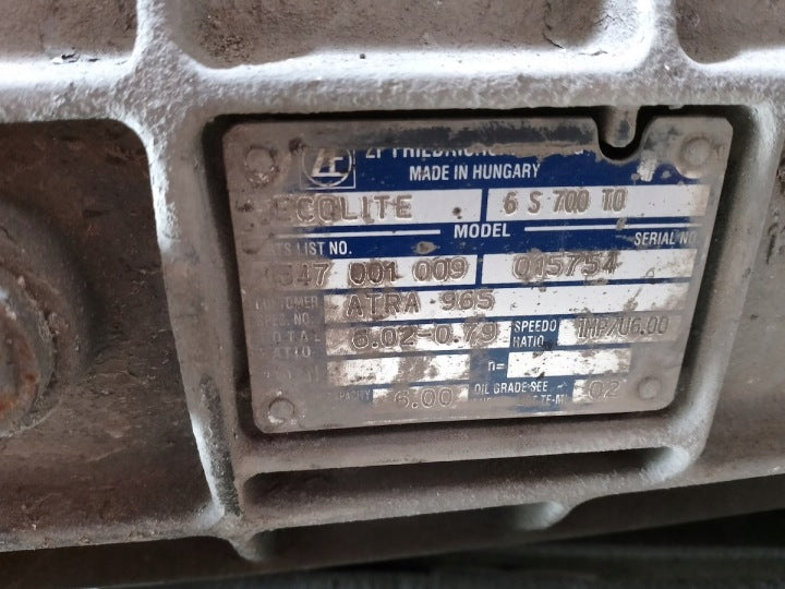 Motor Daf FR136 4.5 2013 Diesel Engine Komplett MOT5277114981us