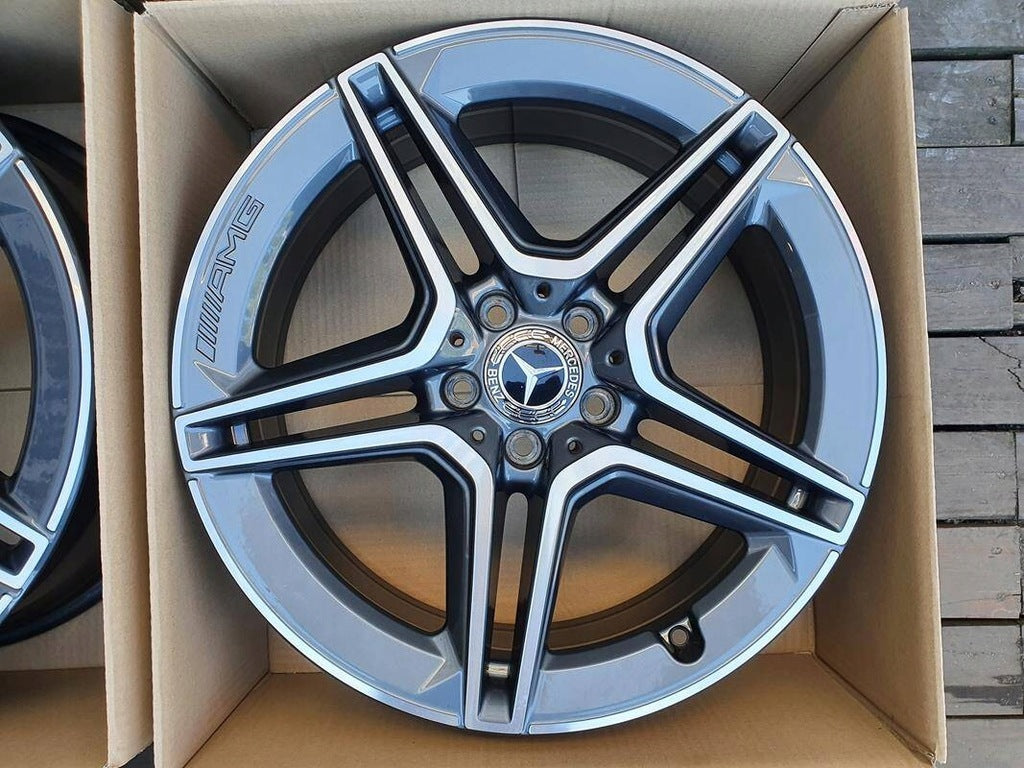 4x Alufelge 19 Zoll 7.5" 5x112 53ET Glanz A2474011500 Mercedes-Benz Glb Gla Amg FEL4125437344hq