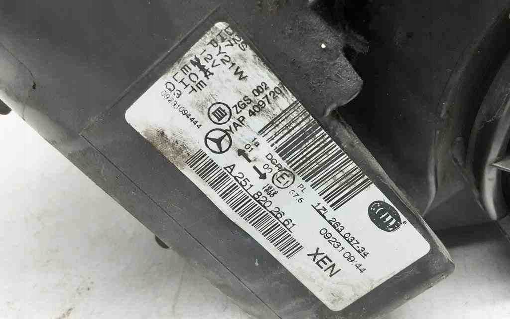 Frontscheinwerfer Mercedes-Benz R-Class A2518202661 Rechts Headlight