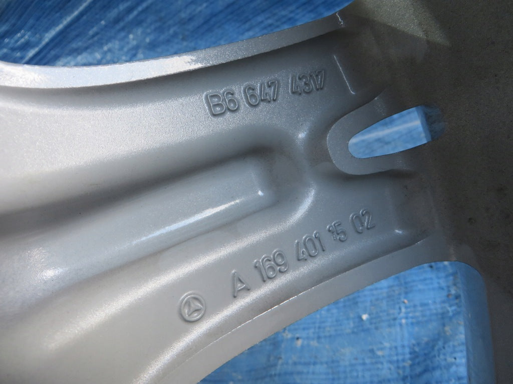 1x Alufelge 17 Zoll 7.0" 5x112 49ET A1694011502 Mercedes-Benz W169 Rim Wheel FEL9094240367xt