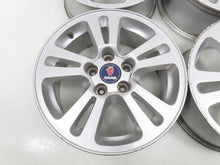 Load image into Gallery viewer, 4x Alufelge 16 Zoll 6.5" 5x110 41ET Glanz Silber 12804095 Saab I Rim Wheel FEL2578831969yi