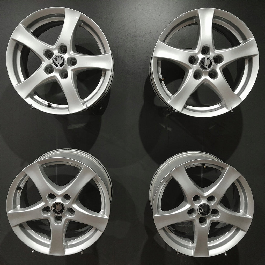 4x Alufelge 16 Zoll 6.5" 5x112 42ET F65638-BO Skoda Superb Iii Rim Wheel FEL9832831837lc