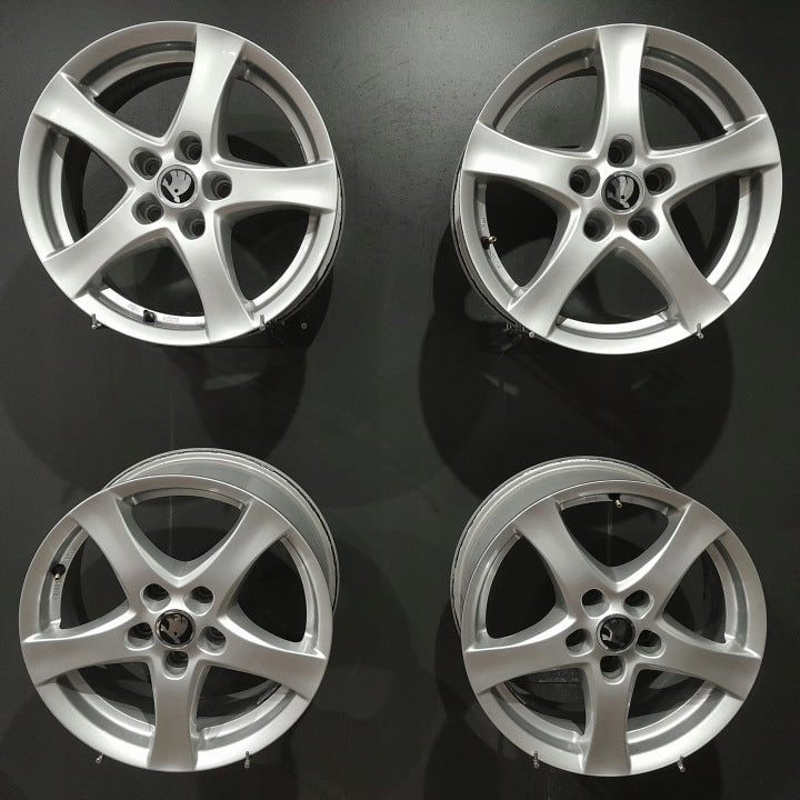 4x Alufelge 16 Zoll 6.5" 5x112 42ET F65638-BO Skoda Superb Iii Rim Wheel FEL9832831837lc