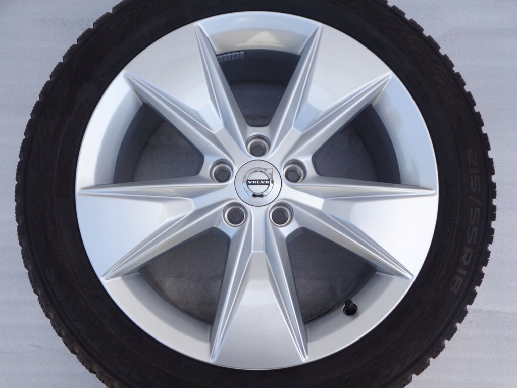 4x Alufelge 18 Zoll 7.5" 5x108 50 5ET Glanz Silber 31680200 Volvo V60 I S60 Xc60 FEL4213489040bh