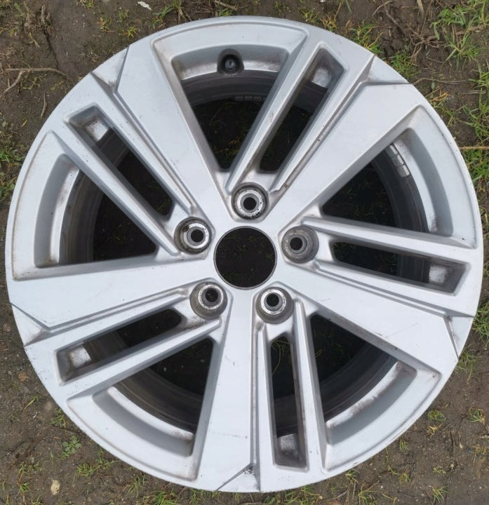 1x Alufelge 16 Zoll 7.0" 5x108 44ET Glanz Silber 9735058380 Peugeot 308 FEL7676388540sm
