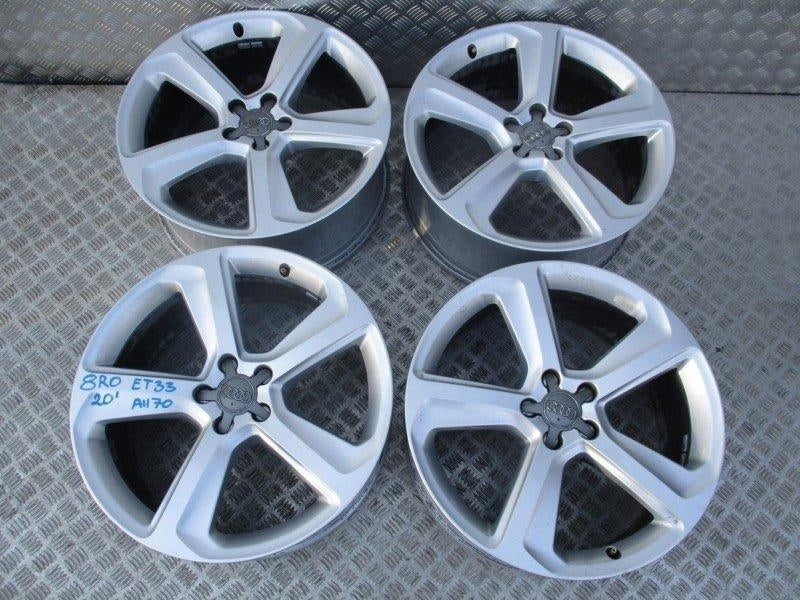 4x Alufelge 20 Zoll 8.5" 5x112 8R0601025BK Audi Rim Wheel FEL2917750512yu