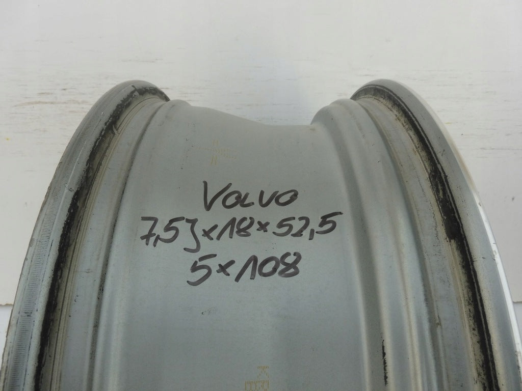 1x Alufelge 18 Zoll 7.5" 5x108 52 5ET 7766876786786 Volvo Rim Wheel FEL6824931520ti