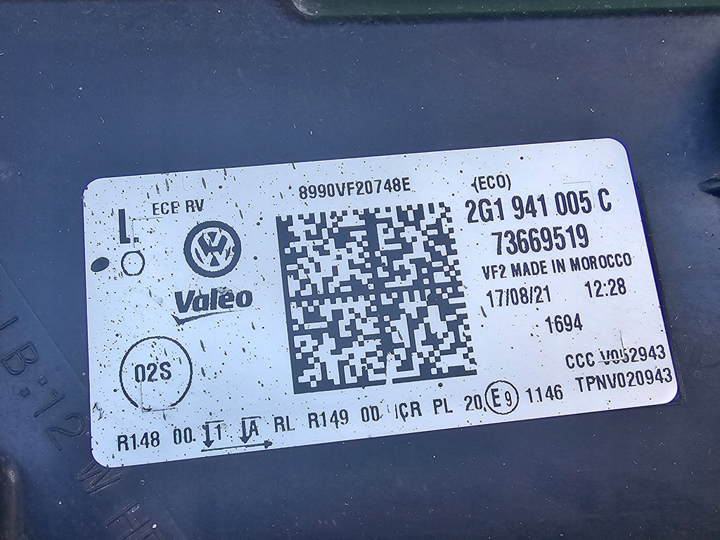 Frontscheinwerfer VW Polo 2G1941005C Full LED Links Scheinwerfer Headlight SCH5988451148pf