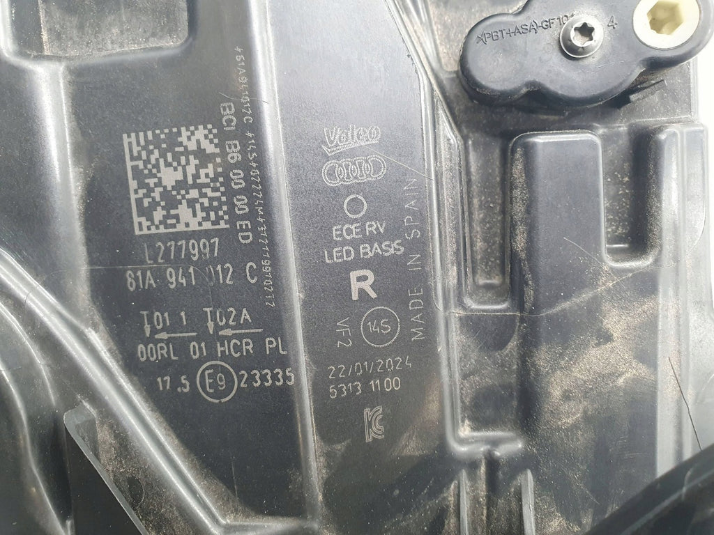 Frontscheinwerfer Audi Q2 81A941012C Full LED Rechts Scheinwerfer Headlight