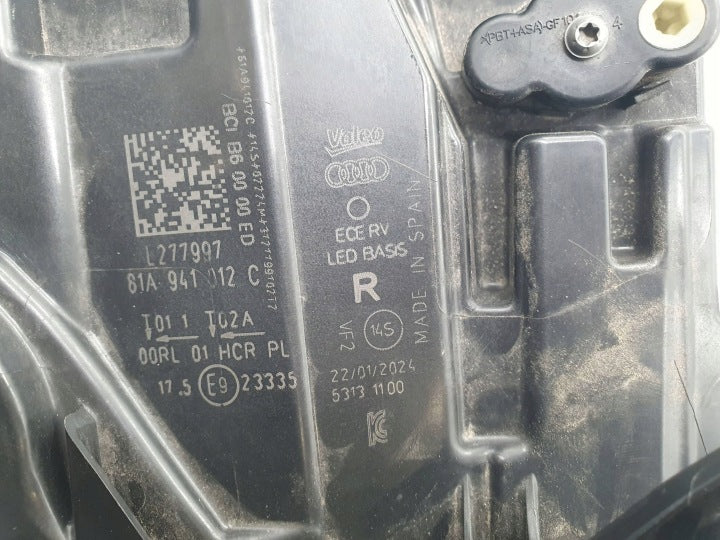 Frontscheinwerfer Audi Q2 81A941012C Rechts Scheinwerfer Headlight SCH4278065739xc