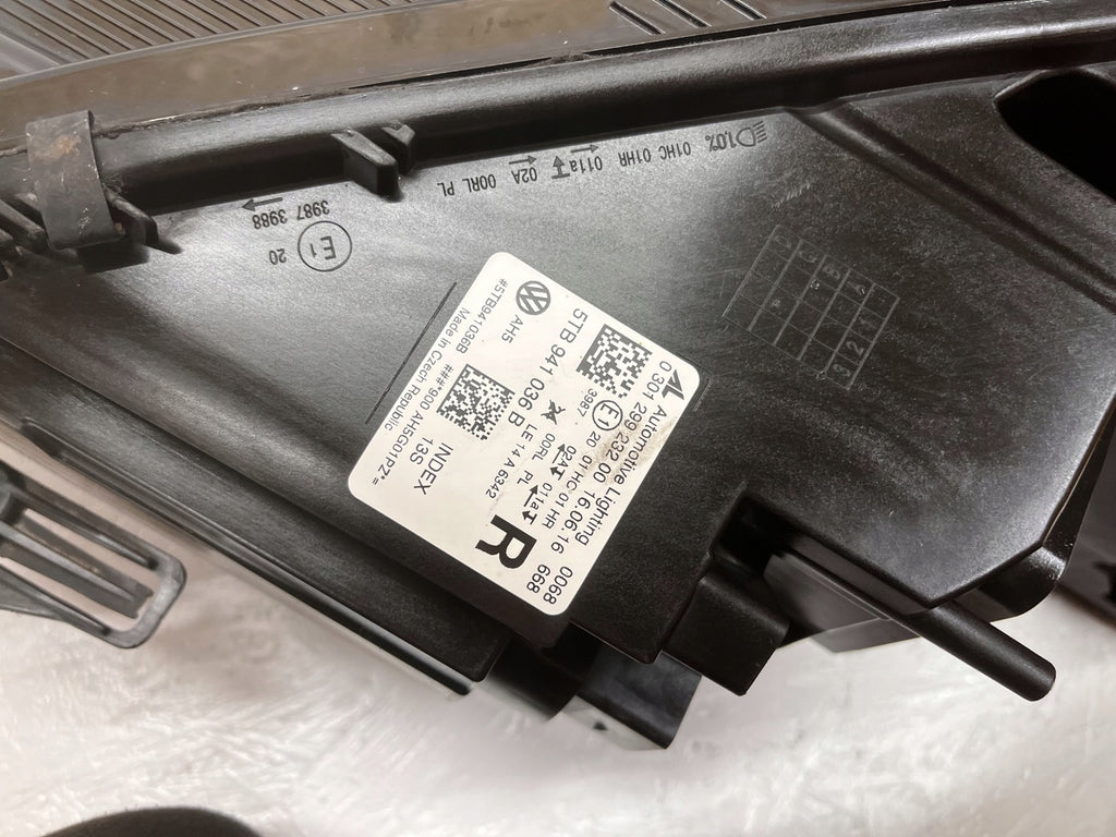 Frontscheinwerfer VW Touran 5TB941036B LED Rechts Scheinwerfer Headlight