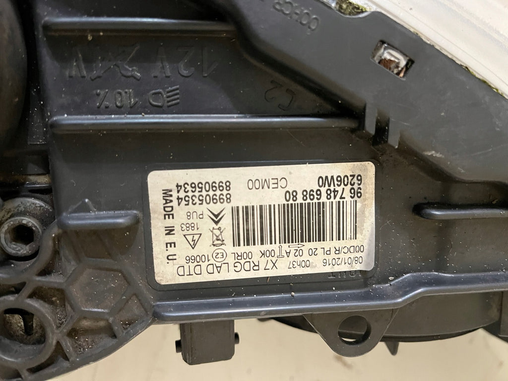 Frontscheinwerfer Citroën C5 III 9674869880 Xenon Rechts Scheinwerfer Headlight