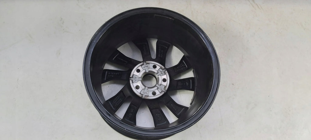 1x Alufelge 16 Zoll 7.0" 5x112 48ET Glanz Schwarz 5H0601025AC VW Golf Viii