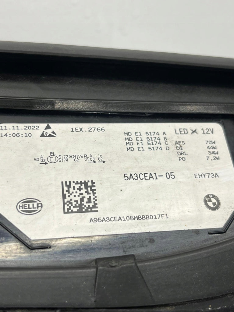 Frontscheinwerfer BMW IX 5A3CEA1-05 Laser Links Scheinwerfer Headlight SCH4584336984hw