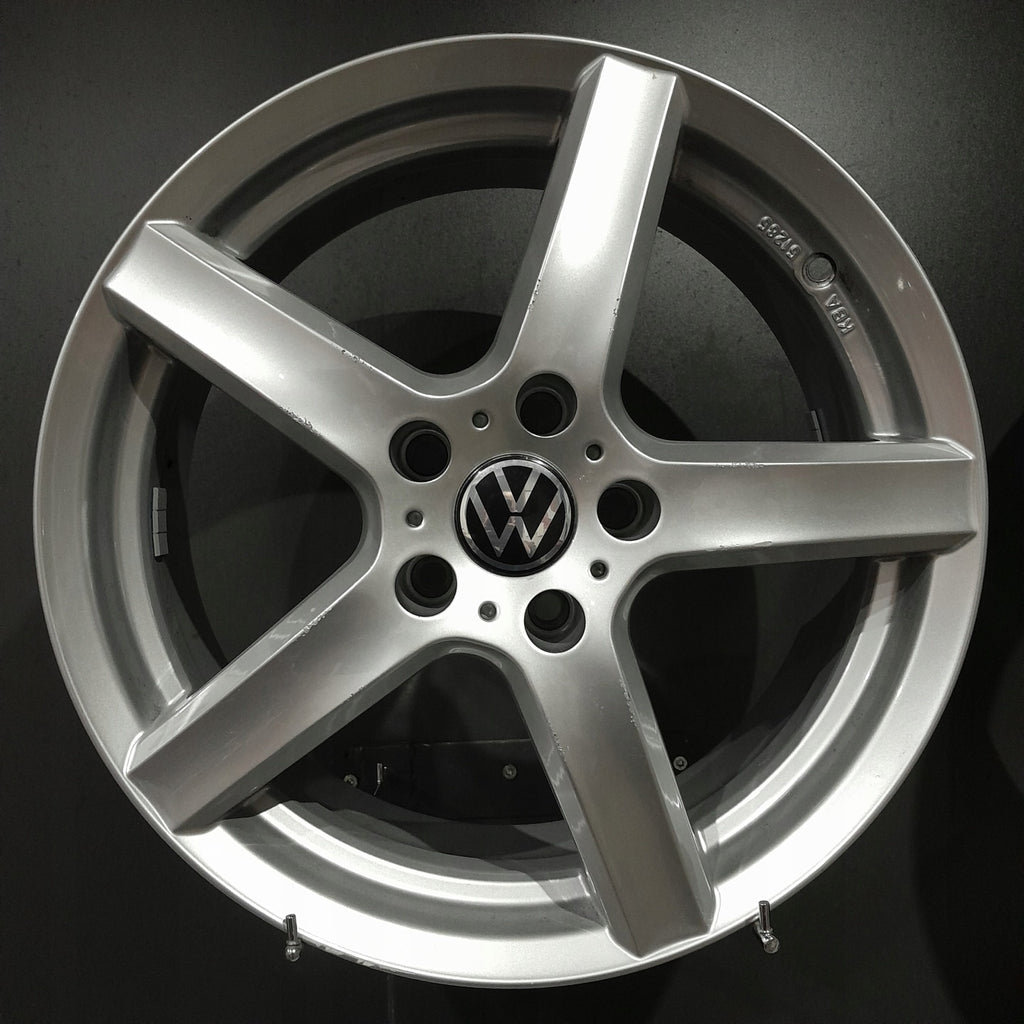 4x Alufelge 17 Zoll 7.0" 5x112 43ET Glanz Silber KBA51285-DE VW Golf VII Jetta FEL9671233266ms