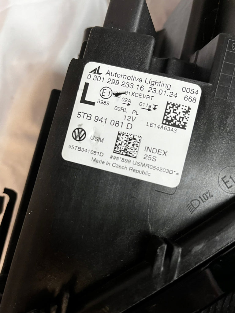 Frontscheinwerfer VW Touran 5TB941081D LED Links Scheinwerfer Headlight