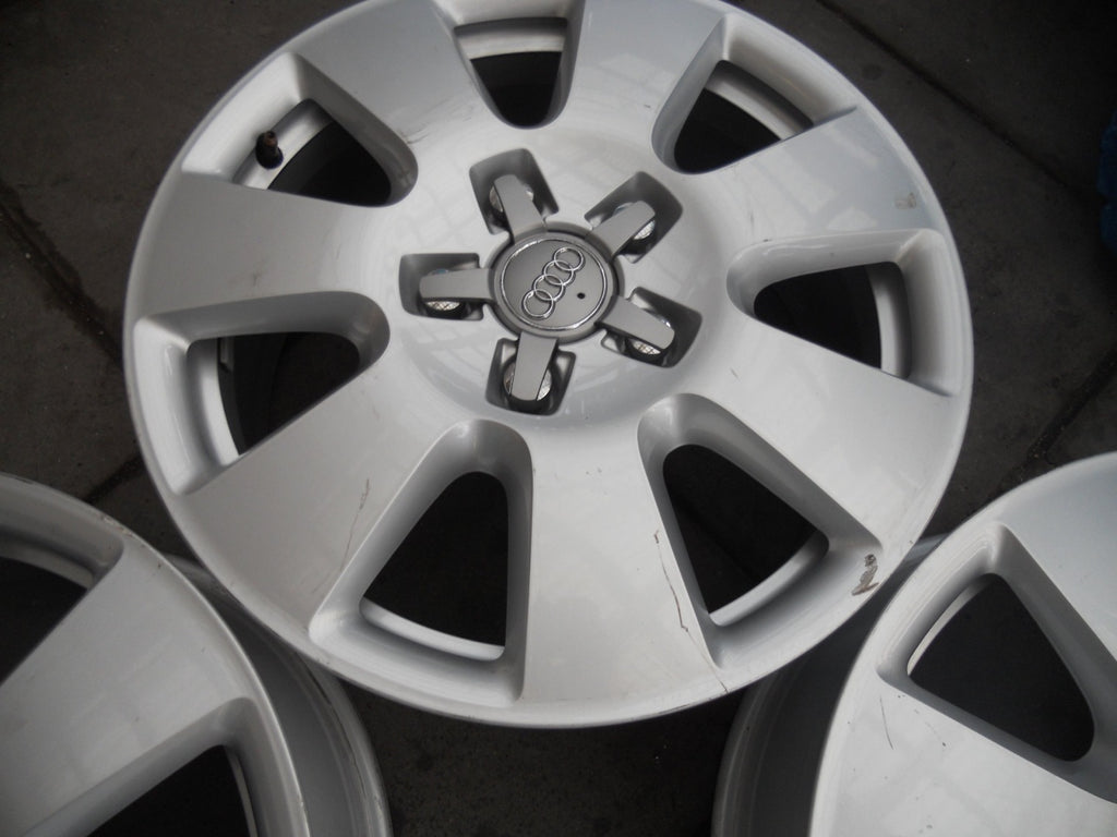 1x Alufelge 18 Zoll 7.5" 5x130 53ET Glanz Silber 4L0601025 Audi Q7 Rim Wheel FEL9160029112nq