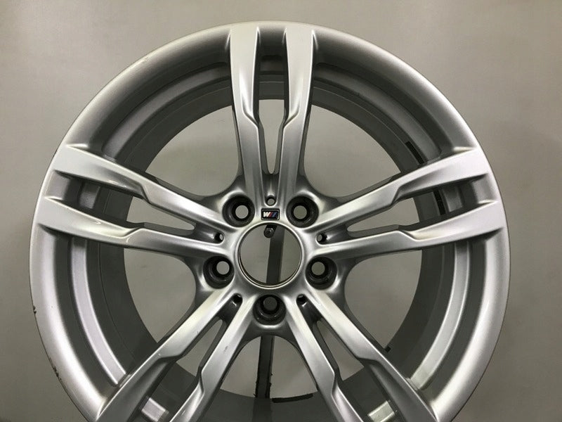 1x Alufelge 18 Zoll 8.0" 5x120 34ET Glanz Silber 7846778 BMW 1 Rim Wheel FEL1741299410gi