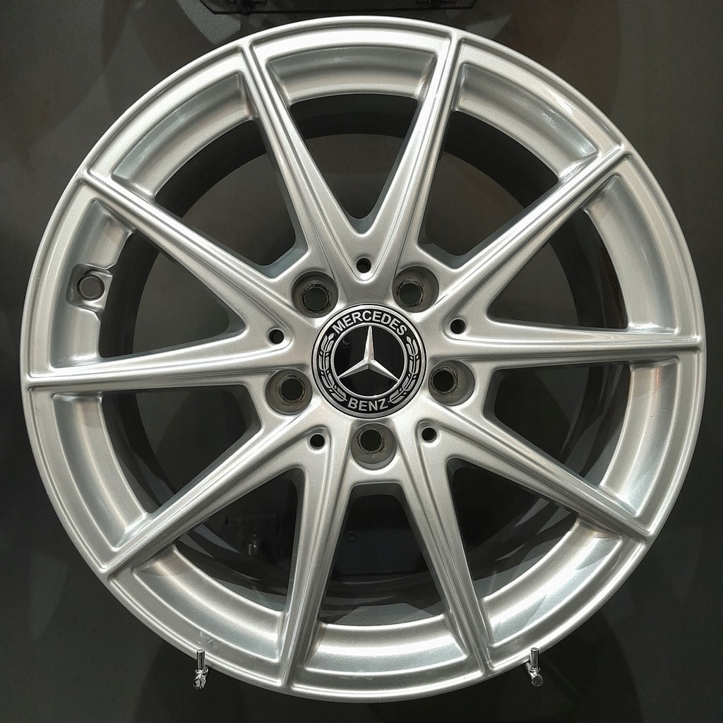 4x Alufelge 16 Zoll 6.5" 5x112 44ET Glanz Silber A1774011100 Mercedes-Benz W177 FEL3273641323qo
