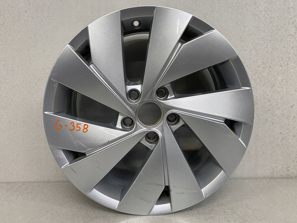 1x Alufelge 17 Zoll 7.5" 5x112 51ET Glanz Silber 5H0601025C VW Golf Viii FEL1419163574zr