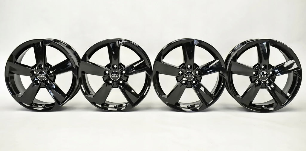 4x Alufelge 17 Zoll 7.0" 5x112 45ET Glanz Schwarz 81A601025B Audi Q2 Rim Wheel FEL9102916091hp