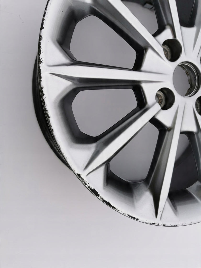 1x Alufelge 17 Zoll 7.0" 4x108 47,5ET Glanz Silber H1BC-1007-D1A Ford Fiesta