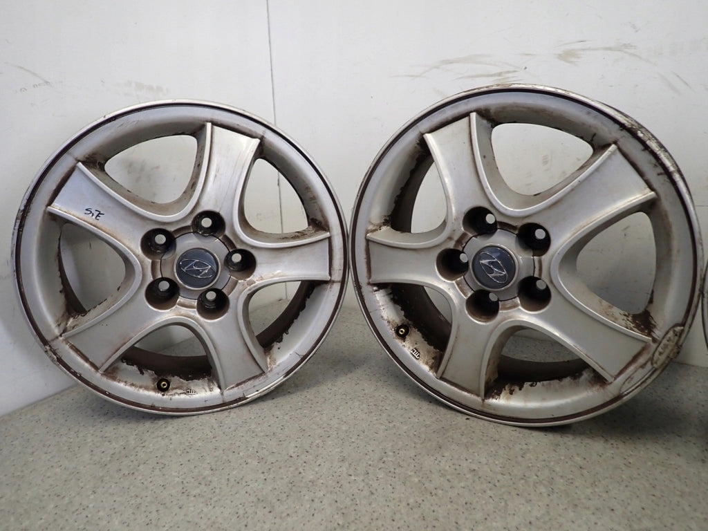 4x Alufelge 16 Zoll 6.5" 5x114.3 46ET 52910-26300 Hyundai Santa I Rim Wheel FEL6581231937fa