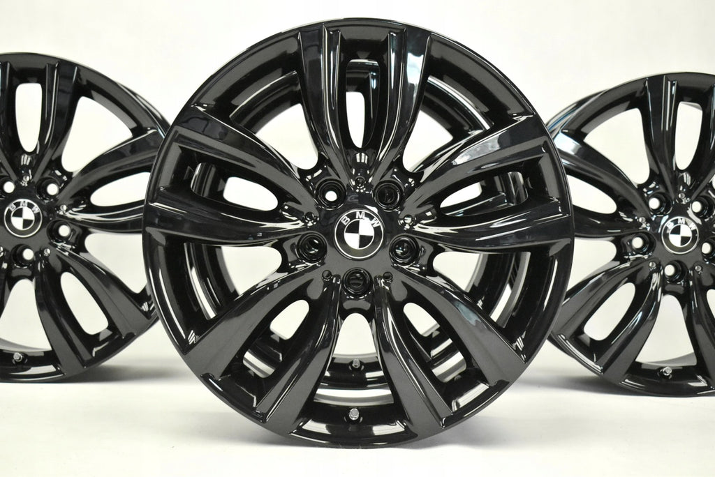 4x Alufelge 18 Zoll 8.0" 5x112 57ET Glanz Schwarz 6855094 BMW Active F45 2 F46 FEL8708222930jl