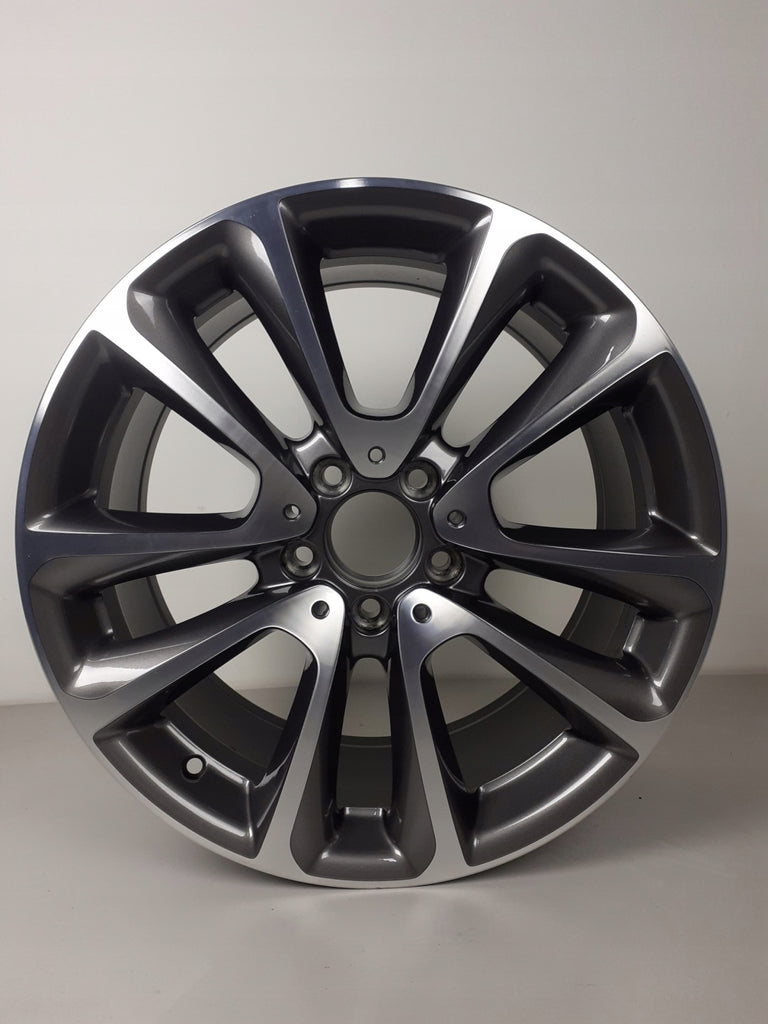 1x Alufelge 18 Zoll 9.0" 5x112 53ET Matt Silber A2134010400 Mercedes-Benz Mg FEL9158671708lv