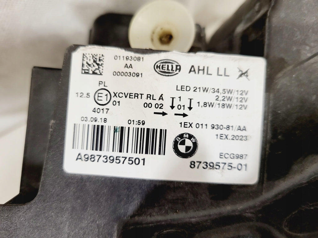 Frontscheinwerfer BMW 1 F20 8739575 Full LED Links Scheinwerfer Headlight SCH1857837397ko