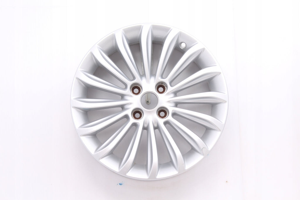 1x Alufelge 16 Zoll 6.5" 4x100 40ET Glanz Silber 0P071 Opel Corsa Rim Wheel