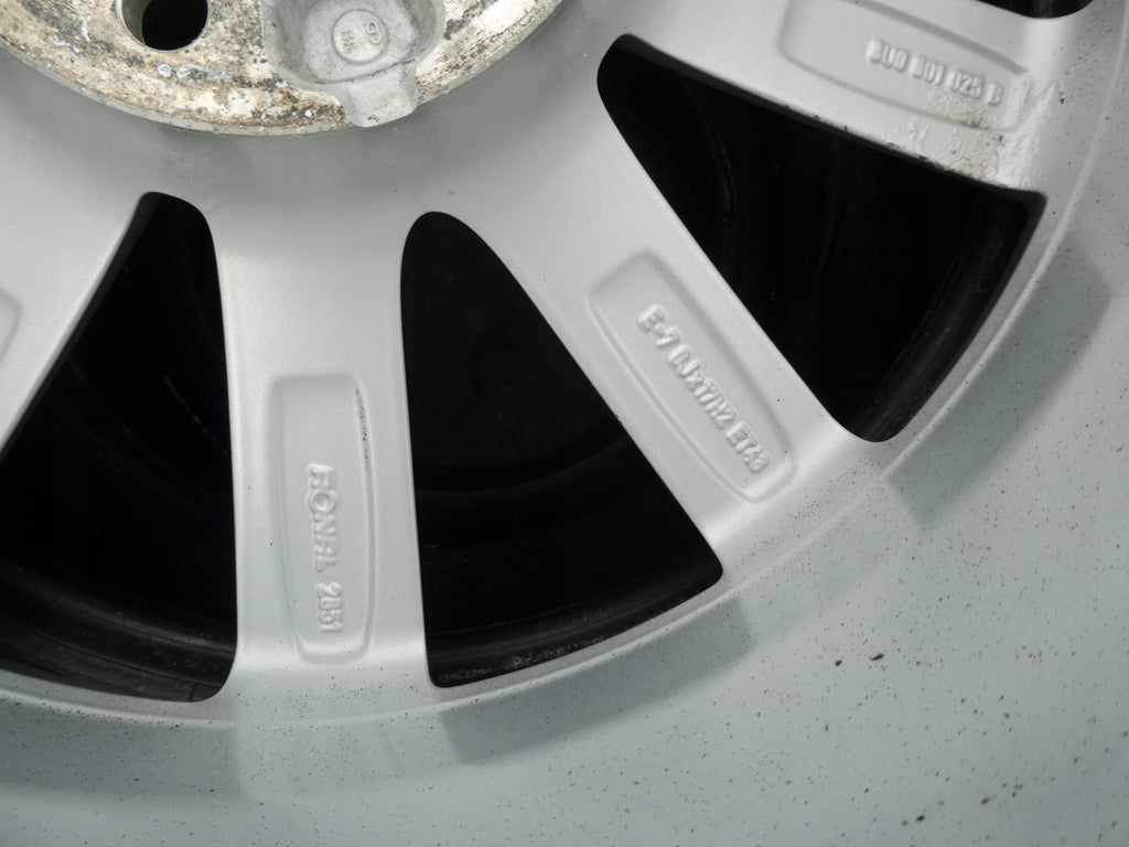 4x Alufelge 17 Zoll 7.0" 5x112 43ET Glanz Silber 8U0601025B Audi Rim Wheel FEL4011245969yf