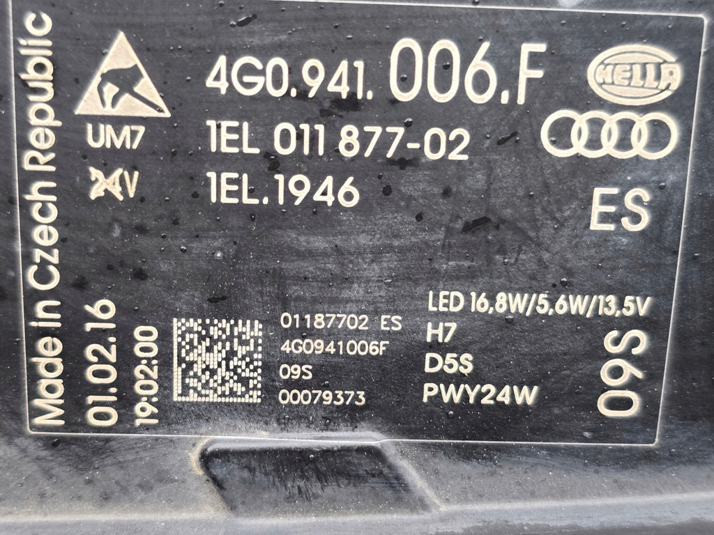 Frontscheinwerfer Audi A6 C7 4G0941006F Rechts Scheinwerfer Headlight SCH3157598157ha
