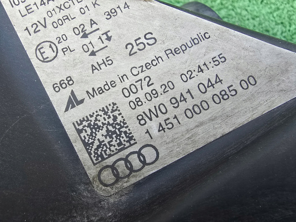 Frontscheinwerfer Audi A4 B9 8W0941044 Xenon Rechts Scheinwerfer Headlight SCH8713837216dy