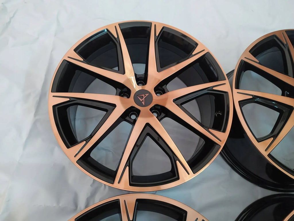 4x Alufelge 19 Zoll 8.0" 5x112 45ET Glanz Schwarz 575601025L Cupra Ateca FEL1844549007tb