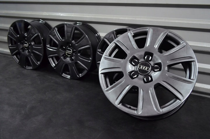 4x Alufelge 16 Zoll 6.5" 5x112 Audi A4 B6 B7 Rim Wheel FEL7777145090zo