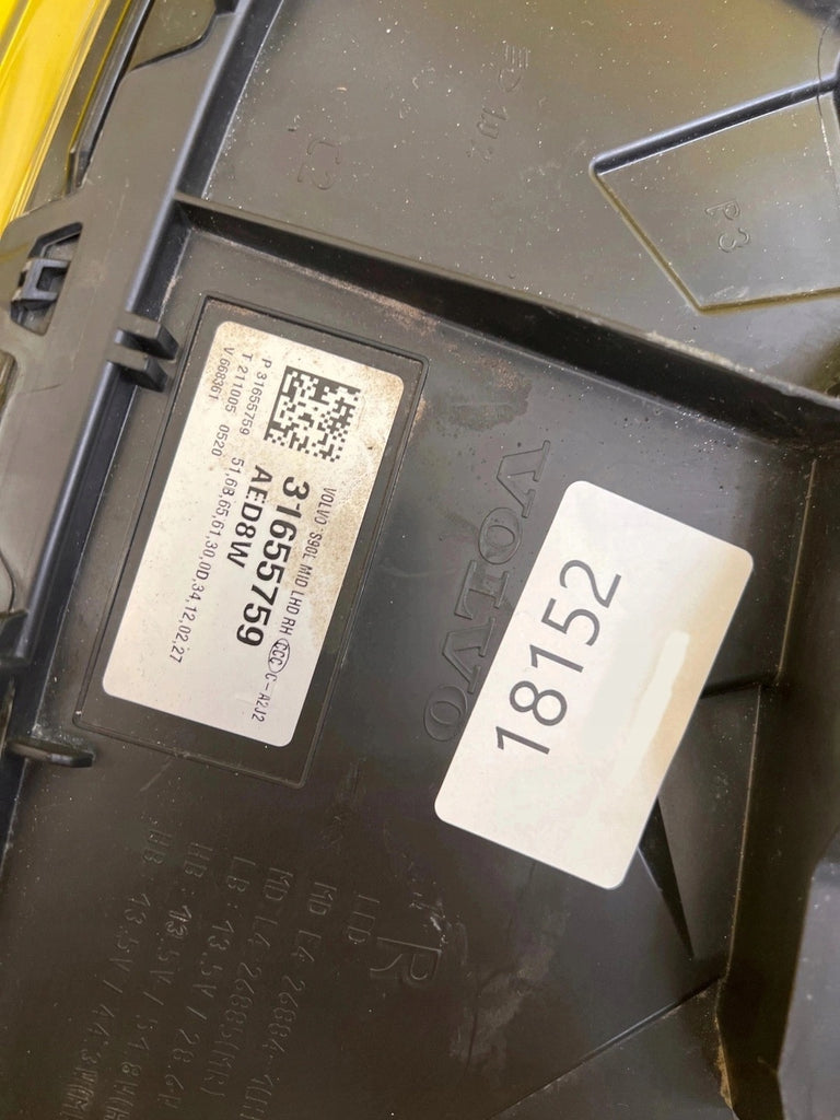 Frontscheinwerfer Volvo S90 V90 31655759 LED Rechts Scheinwerfer Headlight SCH8717656965yx