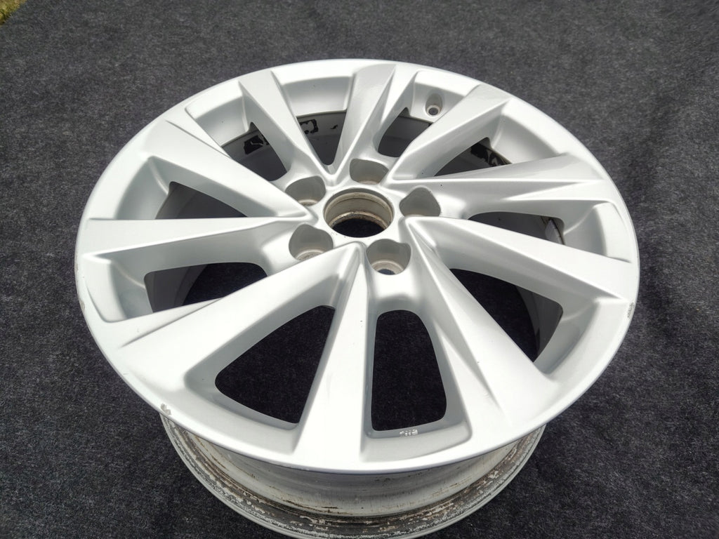 1x Alufelge 17 Zoll 7.5" 5x114.3 45ET Glanz Silber 42611-33F60 Toyota Camry FEL1195248886gr