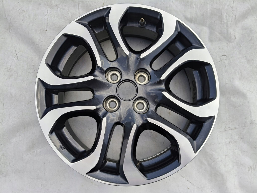 1x Alufelge 16 Zoll 5.5" 4x100 40ET Glanz Graphit 9965445560 Mazda 2 Rim Wheel FEL9452132908ms