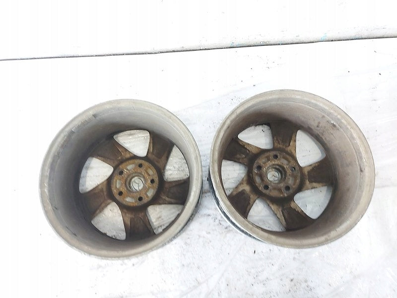 4x Alufelge 16 Zoll 7.0" 5x114.3 55ET Glanz Silber 9965527060 Mazda 6 I FEL7388932438ps