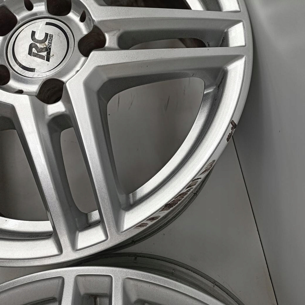 4x Alufelge 16 Zoll 6.5" 5x112 44ET Glanz Silber KBA52323 Audi I Rim Wheel FEL7979998555bl