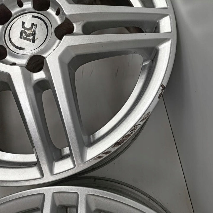 4x Alufelge 16 Zoll 6.5" 5x112 44ET Glanz Silber KBA52323 Audi I Rim Wheel FEL7979998555bl