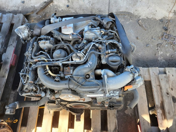 Motor Audi A6 C6 BMK 3.0 TDI 225PS 165kW 219TKm Diesel Engine Unkomplett MOT2803731868tq