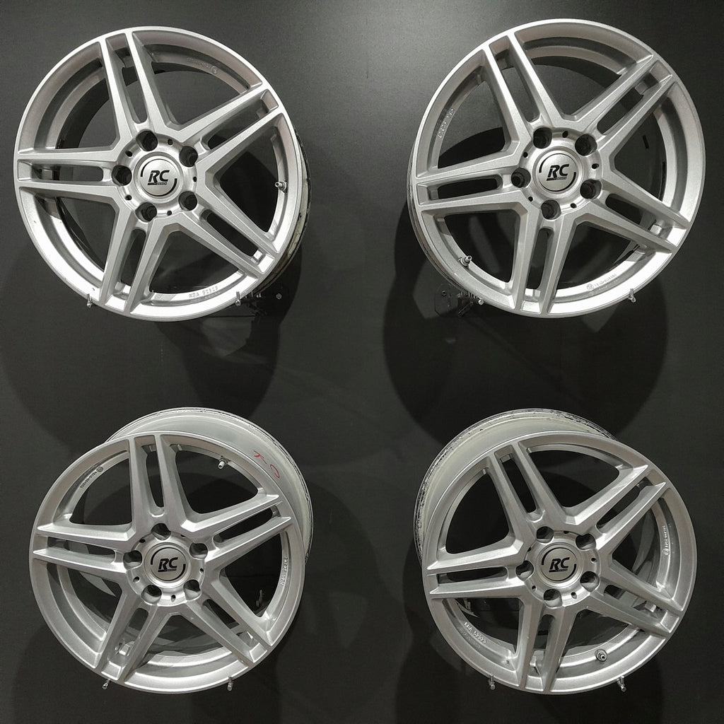 4x Alufelge 16 Zoll 6.5" 5x112 44ET Skoda Octavia II Golf Vii Rim Wheel FEL5158097262cj