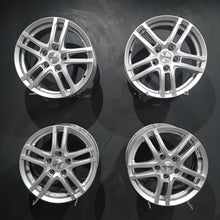Laden Sie das Bild in den Galerie-Viewer, 4x Alufelge 16 Zoll 6.5" 5x112 46ET Glanz Silber KBA51750 VW Golf VII I FEL2531271935nh