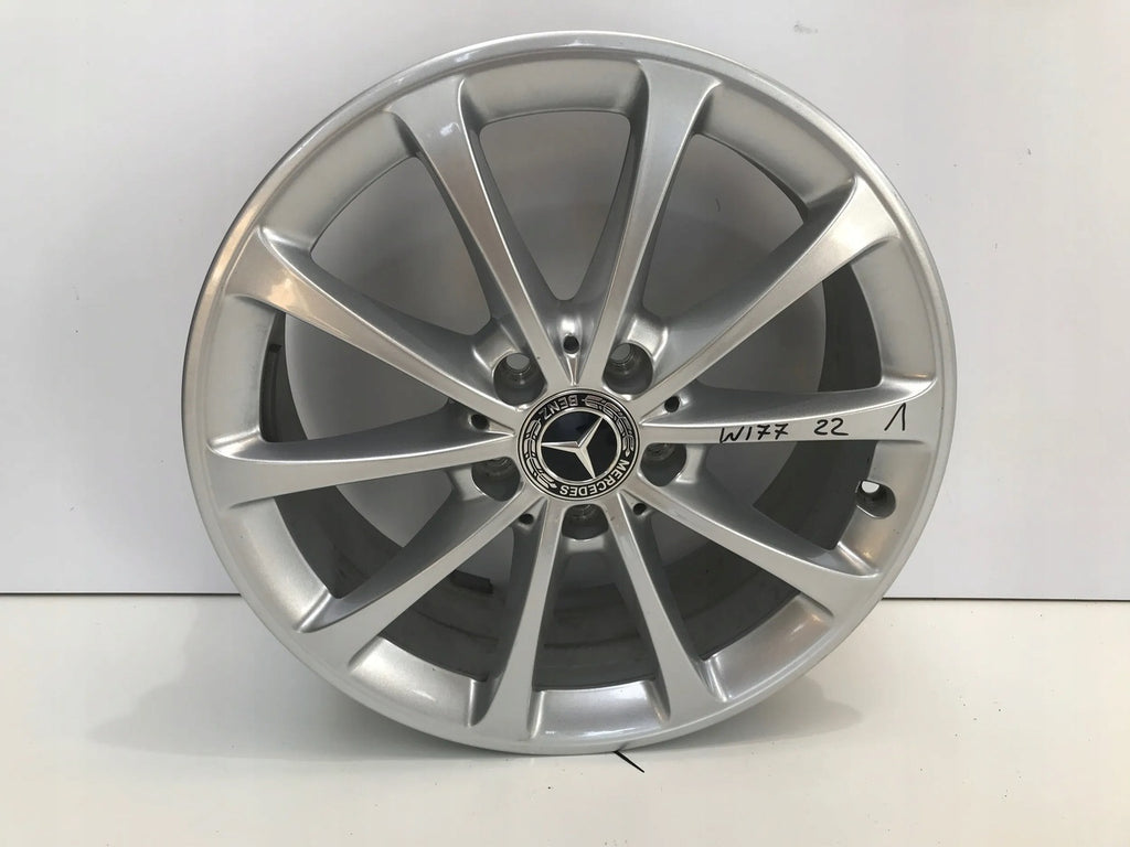 1x Alufelge 17 Zoll 6.5" 5x112 44ET A1774010300 Mercedes-Benz V177 Rim Wheel