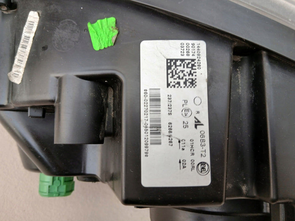 Frontscheinwerfer Fiat Ducato 1440924280 Rechts Scheinwerfer Headlight SCH7669225091km
