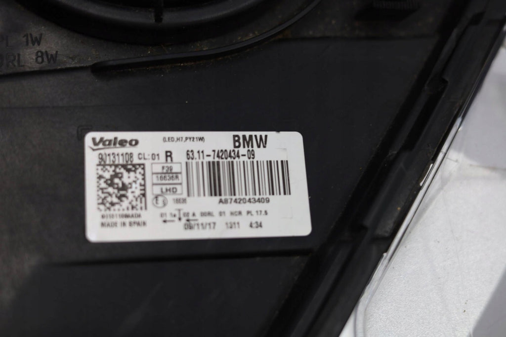 Frontscheinwerfer BMW X2 F39 7420434-09 Rechts Scheinwerfer Headlight SCH6786688345wn